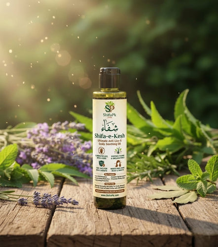 Shifa-e-Kesh
Herbal Anti-Lice & Scalp Care Oil